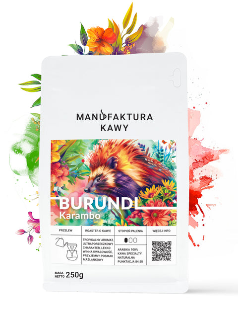 BURUNDI Karambo Kawa Świeżo Palona