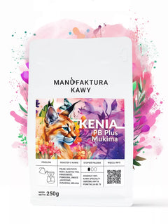 Kenia PB Plus Mukima Kawa Świeżo Palona